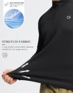 G Gradual Men's Running Shirts Long Sleeve Athletic Shirt Lightweight Quick Dry Quarter Zip Pullover for Men Workout Gym Golf - Image 5