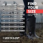 Dunlop Chesapeake Rubber Boots for Men & Women – PVC - Waterproof - Lightweight Garden, Fishing & Rain Boots with Soft Toe and Wide Calf – Black – Size 3–15 - Image 3