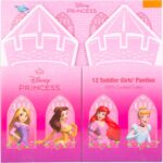 Suggest a better title and return a single title only without any other comments: Disney Girls Princess Exclusive 12 Days of Surprise Unboxing Panties Perfect for Gifting or Potty Training in 2/3T, 4T, 6, 8 - Image 2