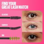 Maybelline Great Lash Washable Mascara Makeup, Volumizing Lash-Doubling Formula That Conditions As It Thickens, Very Black, 2 Count - Image 7
