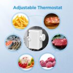 Midea MRU03M2ABB Upright Freezer, 3.0 Cubic Feet Mini Freezer, For Kitchen Apartment Office Basement or Dormitory, Black - Image 6