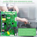 WR55X11098 Refrigerator Electronic Control Board, Compatible with ge PGCS1RKZJSS, PSQS6YGZBESS, PFSS5RKZASS, PFCF1RKZABB,PGS25KSEAFSS, PFSF5RKZCBB,ETC. Replace WR55X11076, WR55X11077, WR55X11097, ETC - Image 4