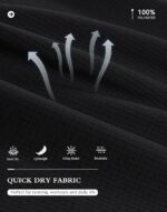 G Gradual Men's Running Shirts Long Sleeve Athletic Shirt Lightweight Quick Dry Quarter Zip Pullover for Men Workout Gym Golf - Image 6