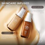 Suggest a better title and return a single title only without any other comments: L'Oreal Paris True Match Super-Blendable Foundation, Medium Coverage Liquid Foundation Makeup, N3, Light Medium, 1 Fl Oz - Image 6