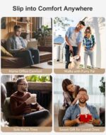 VeraCosy Men's Moccasin Slippers Comfy Soft Durable Slip-on Indoor Memory Foam House Shoes - Image 9