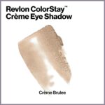 Revlon Crème Eyeshadow, ColorStay 24 Hour Eye Makeup, Highly Pigmented Cream Formula in Blendable Matte & Shimmer Finishes, 705 Crème Brûlée, 0.18 Oz - Image 3
