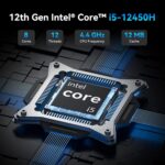GEEKOM Mini PC[Business Cost-Saving Star] IT12(3-Year Coverage) with 12th Gen Intel i5-12450H Mini Computers,16 RAM/512GB SSD(Not LPDDR) Windows 11 Pro Desktop PC (Low-Power),Dual USB 4/8K(UHS-II) - Image 3