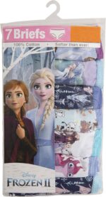 Disney girls Frozen Underwear Available in Brief Panties and Girl Shorts, Sizes 2/3t-10 - Image 2