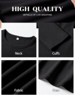 ANRABESS Womens Long Sleeve Thermal Shirts Slim Fit Basic Tee Tops Warm Fleece Undershirts 2025 Fall Winter Layer Outfits - Image 4