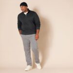 Amazon Essentials Men's Long-Sleeve Quarter-Zip Pullover Fleece Sweatshirt - Image 8