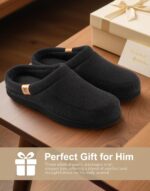 VeraCosy Men's Moccasin Slippers Comfy Soft Durable Slip-on Indoor Memory Foam House Shoes - Image 7