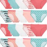 Suggest a better title and return a single title only without any other comments: Fruit of the Loom Girls' Cotton Hipster Underwear