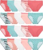 Suggest a better title and return a single title only without any other comments: Fruit of the Loom Girls' Cotton Hipster Underwear