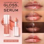 Lancôme Lip Idôle JuicyTreat Oil-in-Gloss -24HR Hydrating Gloss with Squalane for Instant Shine - Image 2