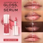 Lancôme Lip Idôle JuicyTreat Oil-in-Gloss -24HR Hydrating Gloss with Squalane for Instant Shine - Image 2