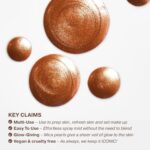 Suggest a better title and return a single title only without any other comments: ICONIC LONDON Prep-Set-Glow | Hydrating + Setting + Glowing Spray, 3-in-1 Formula for a Dewy, Radiant Finish - Image 3