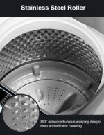 Portable Washing Machine - Compact 2.0 Cu.ft Portable Washer, Full-Automatic Top Loader for Space Saving, Ideal for Apartments, Homes, and Dorms, 10 Wash Cycles, Low Noise, IPX4 with Drain Pump - Image 7