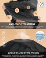 Muezna Men's Thermal Top and Bottom Set Underwear Long Johns Base Layer with Soft Fleece Lined - Image 4