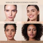 Suggest a better title and return a single title only without any other comments: M. Asam Magic Finish Make-Up Mousse (1.01 Fl Oz) – 4in1 Primer, Foundation, Concealer & Powder With Buildable Coverage, Hides Redness And Dark Spots, Vegan, For Light To Medium Skin Tones - Image 7