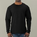 Jerzees Mens Dri-Power Cotton Blend Long Sleeve Tees, Moisture Wicking, Odor Protection, UPF 30+, Sizes S-3x - Image 5