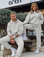 JMIERR Men's 2 Piece Outfits Hoodie Sweatshirt Tracksuit & Joggers Sweatpants Sweatsuit Set - Image 4