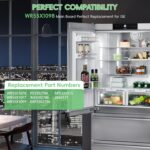 WR55X11098 Refrigerator Electronic Control Board, Compatible with ge PGCS1RKZJSS, PSQS6YGZBESS, PFSS5RKZASS, PFCF1RKZABB,PGS25KSEAFSS, PFSF5RKZCBB,ETC. Replace WR55X11076, WR55X11077, WR55X11097, ETC - Image 3