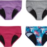 Suggest a better title and return a single title only without any other comments: Hanes girls Period Underwear Boxer Briefs, Comfort Period Boxer Brief Panties for Girls, Moderate Protection