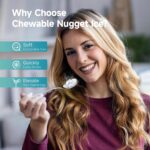 EUHOMY Nugget Ice Makers Countertop, Ready in 8 Mins, 35lbs/24H, Self-Cleaning, Portable Ice Maker Machine with Ice Scoop & Basket, Sonic Ice Maker with Chewable Pellet Ice for Home/Party/RV/Camping - Image 3