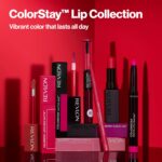 Revlon Liquid Lipstick with Clear Lip Gloss, ColorStay Overtime Lipcolor, Dual Ended with Vitamin E, 350 Bare Maximum, 0.07 Fl Oz - Image 7