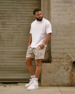 BOOMLEMON Mens Mesh Graphic Print Shorts Fashion Designer Workout Shorts Retro Casual Cool Streetwear Short Pants - Image 4