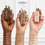 Suggest a better title and return a single title only without any other comments: L'Oreal Paris True Match Nude Hyaluronic Tinted Serum Foundation with 1% Hyaluronic acid, Light-Medium 3-4, 1 fl. oz. - Image 4