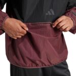 adidas Men's Size Future Icons 3-Stripes Woven Half-Zip Sweatshirt - Image 6