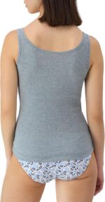 Hanes Women's Originals Ribbed Tank Pack, Soft Cotton Rib Tank Tops for Women, 4-Pack - Image 4