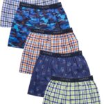 Hanes Boys' 5-Pack Boxer (Colors may vary)