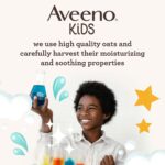 Aveeno Kids Face & Body Wash for Sensitive Skin, Oat Extract, Tear-Free, Non-Drying, Light Scent, Pump Dispenser, Hypoallergenic, Sulfate & Dye Free, 18 fl oz - Image 6