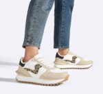 LUCKY STEP Women's Platform Fashion Sneakers Tennis Retro Walking Casual Trainers Stylish Durable Deluxe Skate Running Shoes - Image 8