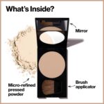 Suggest a better title and return a single title only without any other comments: Revlon PhotoReady Blurring Face Powder Makeup, Longwear, Light-Medium Coverage with Flawless Finish, Shine & Oil-Free, 010 Fair Light, 0.25 oz - Image 3