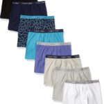 Calvin Klein Kids Boys' Modern Cotton Boxer Brief Underwear 8-Pack
