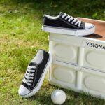 ZGR Womens White Tennis Shoes for Women,Lace up Canvas Sneakers,Casual Walking Canvas Shoes - Image 9