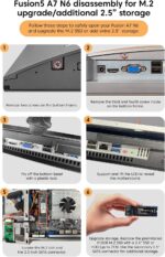 23.8" Full HD All in One PC Desktop Computer (Dec 2025 Release) - 16GB RAM, 512GB SSD, Windows 11, Intel 15th Gen Quad-Core CPU, HDMI, USB 3.0 - AIO PC with Wireless Keyboard, Mouse, 3MP Web Camera - Image 8