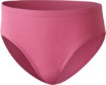 Suggest a better title and return a single title only without any other comments: Hanes girls Organic Underwear, Brief & Hipster, Toddler & Girl Sizes, Pure Comfort Organic 100% Cotton Panties, 8-pack - Image 2