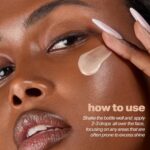 Suggest a better title and return a single title only without any other comments: ICONIC LONDON Underglow Blurring Primer | Blurs Imperfections and Gives Skin a Radiant Glow, Cruelty-Free, Vegan Makeup Universal Shade, 0.91 Fl oz - Image 5