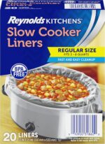 Reynolds Kitchens Slow Cooker Liners, Regular (Fits 3-8 Quarts), 20 Count