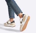 LUCKY STEP Women's Platform Fashion Sneakers Tennis Retro Walking Casual Trainers Stylish Durable Deluxe Skate Running Shoes - Image 9