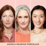 Suggest a better title and return a single title only without any other comments: LAURA GELLER NEW YORK Baked Balance-N-Glow Illuminating Foundation - Porcelain - Buildable Sheer to Light Coverage - Satin Finish - Image 2