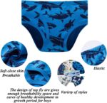 Boboking 100% Cotton Little Boys Briefs Soft Dinosaur Truck Toddler Underwear - Image 2