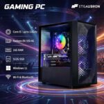 STGAubron Gaming PC Computer Desktop, Intel Core i5 up to 3.6G, Radeon RX 550, 16G RAM, 512G SSD, WiFi 6, BT 5.0, RGB Fan x2, Windows 11 Home - Image 2