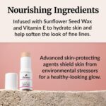 Suggest a better title and return a single title only without any other comments: Vibriance Complexion Sticks - Foundation for Mature Skin - Sheer, Buildable Coverage Face Makeup Foundation for Older Women - 3-in-1 Base, Contour, Concealer - Light - Image 6