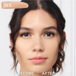 Suggest a better title and return a single title only without any other comments: L'Oreal Paris True Match Super-Blendable Foundation, Medium Coverage Liquid Foundation Makeup, W3, Light Medium, 1 Fl Oz - Image 4