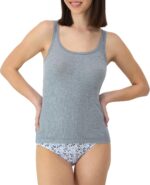 Hanes Women's Originals Ribbed Tank Pack, Soft Cotton Rib Tank Tops for Women, 4-Pack - Image 2